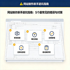 三沙建站-网站制作新手避坑指南：5个最常见的错误与对策