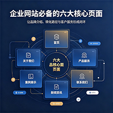 三沙建站-企业网站必备的六大核心页面