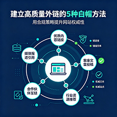 三沙建站-建立高质量外链的5种白帽方法